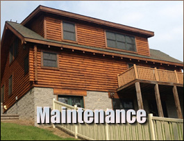  Hickory, North Carolina Log Home Maintenance